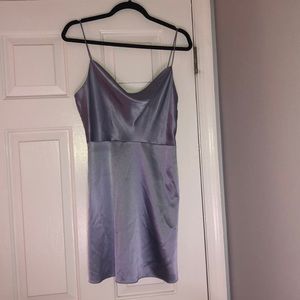 Light blue, mini dress